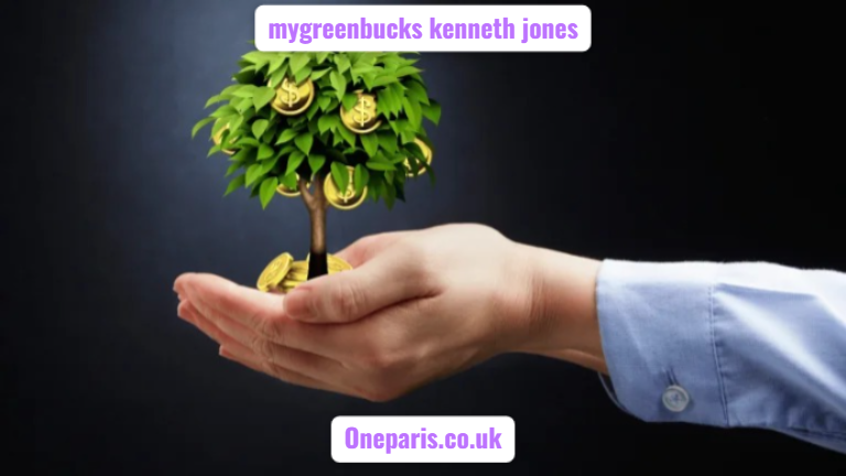 mygreenbucks kenneth jones